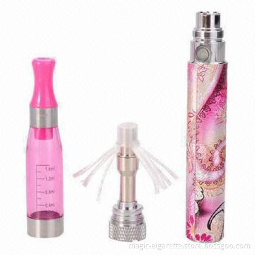 Fancy eGo-Q Batteries with 650mAh Capacity, 3.5-4.2V Voltage, CE, RoHS, FCC Marks